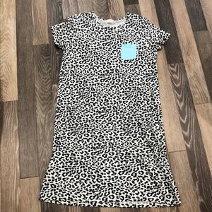 Girls J Crew Crewcuts animal print dress. Size 14. Worn once.